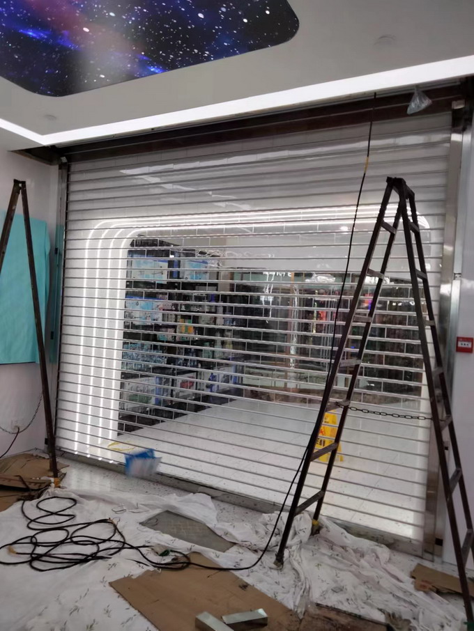 pvc快速卷帘门的保养说明